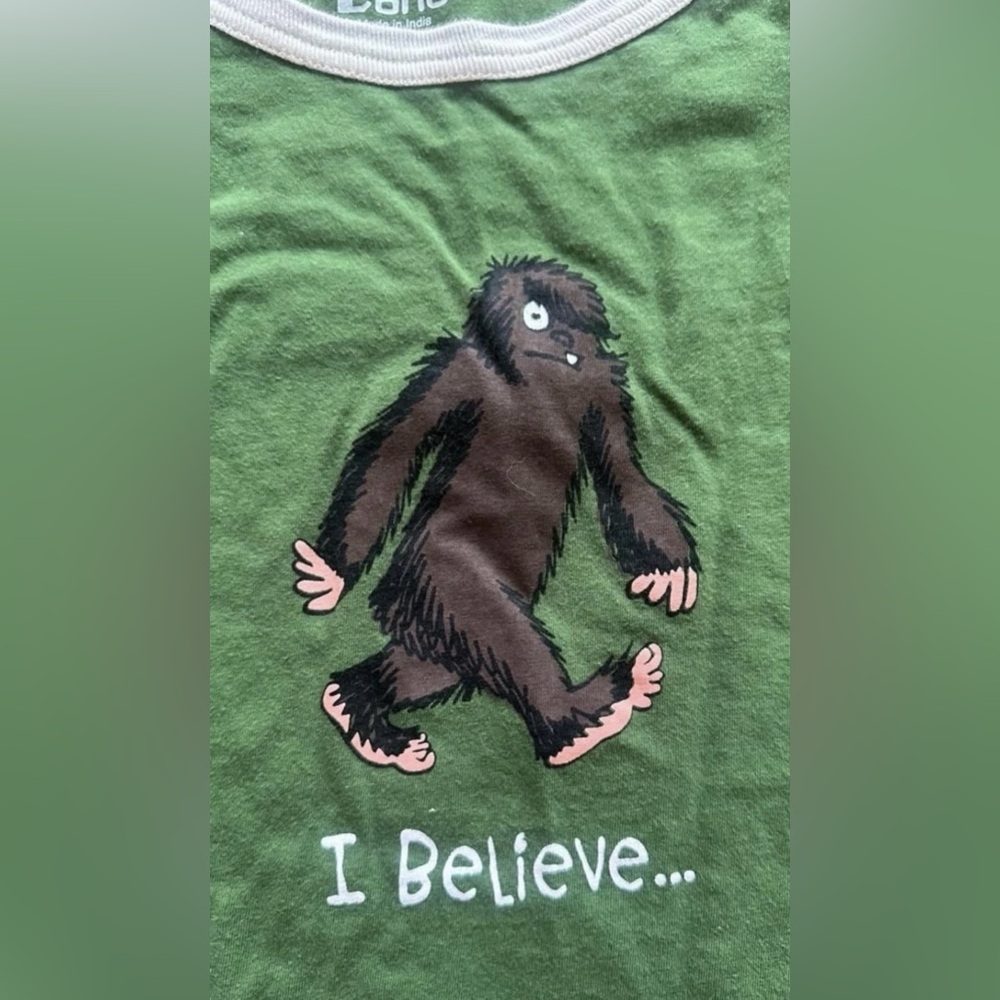 Lazy One I believe Sasquatch Pajama Set - Picture 5 of 6